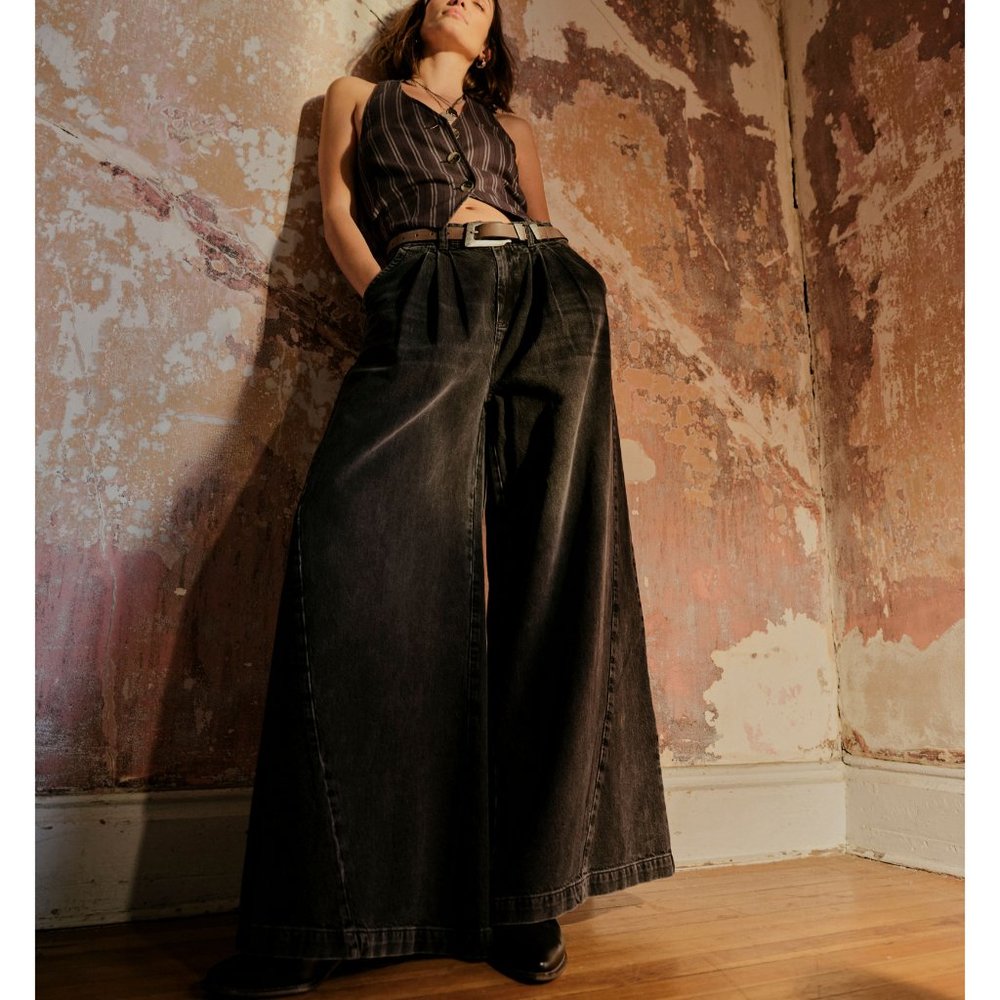 FREE PEOPLE We The Free Parker Leather Belt / Cognac - Picture 6 of 6